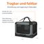 Amazon Basics 4-Türiger Faltbarer Reisezwinger für Hunde, Katzen, Kaninchen & andere Kleintiere, Grau, M 76 cm x 54 cm x 54 cm