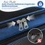 TOFFCAEA Transporttasche für Katze Hund, Hundetransportbox, Faltbare Katzentransportbox, tragbar, 5kg Katzen Hunde Tragebox, für mittelgroße Hunde, Katze (Dunkelblau, L 50 x B 34 x H 34 cm)