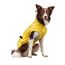TRIXIE Regenmantel Vimy für Hunde gelb XS - Bauchumfang: 24 - 41 cm – Hunde-Regenjacke mit reflektierenden Elementen für mehr Sichtbarkeit im Dunkeln – bequem & verstellbar - 67971