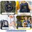 Lekespring Erweiterbar Katzenrucksack Hunderucksack für Katzen Hunde bis 8kg, Groß Katzen Rucksack Faltbare Haustier Rucksack mit Innerer Sicherheitsleine und Haustiermatte, Blau