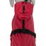 Trixie Regenmantel Vimy für Hunde rot S - Bauchumfang: 34-53 cm – Hunde-Regenjacke mit reflektierenden Elementen für mehr Sichtbarkeit im Dunkeln – bequem & verstellbar - 680222