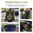 Lekespring Erweiterbar Katzenrucksack Hunderucksack für Katzen Hunde bis 8kg, Groß Katzen Rucksack Faltbare Haustier Rucksack, Dunkelgrün