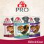 8in1 Pro Fillets Skin und Coat - Hunde-Snack mit Hähnchen, funktionale Leckerlis für ausgewachsene Hunde, angereichert mit Lachsöl, 80g Beutel