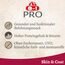 8in1 Pro Fillets Skin und Coat - Hunde-Snack mit Hähnchen, funktionale Leckerlis für ausgewachsene Hunde, angereichert mit Lachsöl, 80g Beutel