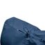 Hunter Hunde-Regenmantel Milford, Farbe: blau, ergonomische Passform für optimalen Schutz, individuell verstellbar, Reißverschluss für Geschirrträger, pflegeleicht & waschbar bei 30 °C, Größe: 55