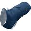 Hunter Hunde-Regenmantel Milford, Farbe: blau, ergonomische Passform für optimalen Schutz, individuell verstellbar, Reißverschluss für Geschirrträger, pflegeleicht & waschbar bei 30 °C, Größe: 25