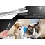 Zupfzange für Hundeohren Haarzange Hunde Haarzupfzange Tierhaar-Entferner Edelstahl Rostfrei mit Innenzahnung ohne Sperre in Profi-Qualität (14 cm)