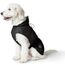 HUNTER Hunde-Regenmantel Milford, Farbe: schwarz, ergonomische Passform für optimalen Schutz, individuell verstellbar, Reißverschluss für Geschirrträger, pflegeleicht & waschbar bei 30 °C, Größe: 50