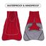 HEYWEAN Hundejacke Wasserdichter Hundemantel Reflektierende Jacke für kaltes Wetter mit weichem Fleecefutter Warmer Mantel für Hund Indoor & Outdoor Camping Wandern
