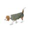 Hunter Hundepullover MALMÖ, Farbe: Khaki, klassisches Zopfstrick-Muster, wärmend & bequem, elastisch für optimalen Sitz, reflektierend für mehr Sichtbarkeit, waschbar bei 30°C, Größe: 30