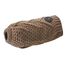 HUNTER Hundepullover MALMÖ, Farbe: beige, klassisches Zopfstrick-Muster, wärmend & bequem, elastisch für optimalen Sitz, reflektierend für mehr Sichtbarkeit, waschbar bei 30°C, Größe: 45