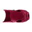 HUNTER Hundepullover MALMÖ, Farbe: bordeaux, klassisches Zopfstrick-Muster, wärmend & bequem, elastisch für optimalen Sitz, reflektierend für mehr Sichtbarkeit, waschbar bei 30°C, Größe: 25