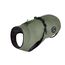 Hunter Hundemantel Uppsala, Farbe: Khaki, 2in1 Design mit herausknüpfbarem Innenfutter, wasserabweisend, reflektierende Paspeln, geschlossene Bauchseite, optimaler Sitz, Größe: 50