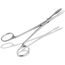 Zupfzange für Hundeohren Haarzange Hunde Haarzupfzange Tierhaar-Entferner Edelstahl Rostfrei mit Innenzahnung ohne Sperre in Profi-Qualität (18 cm)