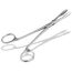 InstrumenteNrw Zupfzange für Hundeohren Haarzange Hunde Haarzupfzange Tierhaar-Entferner Edelstahl Rostfrei mit Innenzahnung ohne Sperre in Profi-Qualität (16 cm)