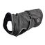 HUNTER Hundemantel UPPSALA 55, Farbe: schwarz, 2in1 Design mit herausknüpfbarem Innenfutter, wasserabweisend, reflektierende Paspeln, geschlossene Bauchseite, optimaler Sitz, Größe: 55