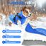 PcEoTllar Wasserdichter Hundemantel für kleine Hunde, warme reflektierende Jacke mit Geschirr für den Winter, Ski-Kostüm, Baumwolle, Hundepullover