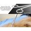 Zupfzange für Hundeohren Haarzange Hunde Haarzupfzange Tierhaar-Entferner Edelstahl Rostfrei mit Innenzahnung ohne Sperre in Profi-Qualität (18 cm)