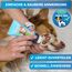 BluePet Pfotenreiniger + Schnelleinziehender Pfotenbalsam Hund & Katze, Gegen Trockene, Rissige Pfoten, Nasen I Hunde Pfotencreme 50 ml - Heilt, Regeneriert I Pfotenpflege Hund