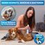 BluePet Pfotenreiniger + Schnelleinziehender Pfotenbalsam Hund & Katze, Gegen Trockene, Rissige Pfoten, Nasen I Hunde Pfotencreme 50 ml - Heilt, Regeneriert I Pfotenpflege Hund