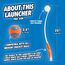 Chuckit! CH31318 Pro Max Glow Launcher 25M inkl. Max Glow Ball