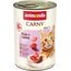 animonda Carny Katzen Nassfutter Pute + Lamm (6 x 400g), getreidefreies Katzen Nassfutter ohne Zucker, mit frischen fleischigen Zutaten