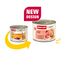 animonda Carny Katzen Nassfutter Rind + Huhn (6 x 200g), getreidefreies Katzen Nassfutter ohne Zucker, mit frischen fleischigen Zutaten
