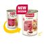 animonda Carny Katzen Nassfutter Rind + Herz (6 x 400g), getreidefreies Katzen Nassfutter ohne Zucker, mit frischen fleischigen Zutaten