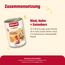 animonda Carny Katzen Nassfutter Rind + Huhn + Entenherzen (6 x 400g), getreidefreies Katzen Nassfutter ohne Zucker, mit frischen fleischigen Zutaten