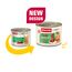 animonda Carny Katzen Nassfutter Rind + Pute + Kaninchen (6 x 200g), getreidefreies Katzen Nassfutter ohne Zucker, mit frischen fleischigen Zutaten