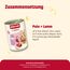animonda Carny Katzen Nassfutter Pute + Lamm (6 x 400g), getreidefreies Katzen Nassfutter ohne Zucker, mit frischen fleischigen Zutaten