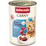 animonda Carny Katzen Nassfutter Rind + Kabeljau mit Petersilienwurzeln (6 x 400g), getreidefreies Katzen Nassfutter ohne Zucker, mit frischen fleischigen Zutaten