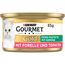 Gourmet Gold Feine Pastete mit Gemüse Katzenfutter nass, mit Forelle und Tomaten, 12er Pack (12 x 85g)