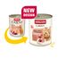 animonda Carny Katzen Nassfutter Huhn + Pute + Entenherzen (6 x 800g), getreidefreies Katzen Nassfutter ohne Zucker, mit frischen fleischigen Zutaten