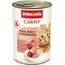 animonda Carny Katzen Nassfutter Huhn + Pute + Entenherzen (6 x 400g), getreidefreies Katzen Nassfutter ohne Zucker, mit frischen fleischigen Zutaten