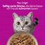 Whiskas 1+ Katzennassfutter Ragout Geflügel Auswahl in Gelee, 40x85g (1 Packung) – Hochwertiges Nassfutter für ausgewachsene Katzen in 40 Portionsbeuteln