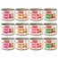 animonda Carny Adult Kräftige Variation (12 x 200 g), Katzennassfutter für ausgewachsene Katzen, Nassfutter mit 100 % frischen, fleischlichen Zutaten, Katzenfutter ohne Getreide und Zucker