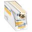 Perfect Fit Sensitive 1+ Katzennassfutter mit Huhn in Sauce, 12 Portionsbeutel, 12x85g – Premium Katzenfutter nass, für sensible Katzen ab 1 Jahr, ohne Weizen & Soja, zur Unterstützung der Verdauung