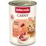 animonda Carny Katzen Nassfutter Rind + Huhn (6 x 400g), getreidefreies Katzen Nassfutter ohne Zucker, mit frischen fleischigen Zutaten