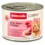 animonda Carny Katzen Nassfutter Rind + Pute + Shrimps (6 x 200g), getreidefreies Katzen Nassfutter ohne Zucker, mit frischen fleischigen Zutaten