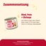 animonda Carny Katzen Nassfutter Rind + Pute + Shrimps (6 x 200g), getreidefreies Katzen Nassfutter ohne Zucker, mit frischen fleischigen Zutaten