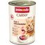 animonda Carny Katzen Nassfutter Pute + Hühnchenleber (6 x 400g), getreidefreies Katzen Nassfutter ohne Zucker, mit frischen fleischigen Zutaten