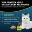 animonda Vom Feinsten Adult Filet Kreationen (18 x 50 g), Nassfutter für ausgewachsene Katzen, Katzenfutter mit Filets in delikater Sauce, Katzennassfutter ohne Getreide und Zucker