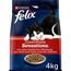 Felix Countryside Sensations Katzenfutter trocken, mit Rind und Huhn, 1er Pack (1 x 4kg)