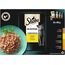 SHEBA Katzenfutter nass - 48x85g Portionsbeutel - Geflügel Variation in Gelee - Nassfutter für Katzen - 1 Großpackung