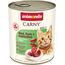 animonda Carny Katzen Nassfutter Rind + Pute + Kaninchen (6 x 800g), getreidefreies Katzen Nassfutter ohne Zucker, mit frischen fleischigen Zutaten