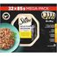 SHEBA Adult Katzenfutter nass - 32x85g Schalen - Geflügel Variation in Sauce - Nassfutter für Katzen - 1 Großpackung