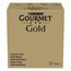 Gourmet Gold Raffiniertes Ragout Katzenfutter nass, Sorten-Mix, 96er Pack (96 x 85g)