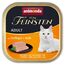 animonda vom Feinsten Katzenfutter nass mit Geflügel + Kalb (6 x 100g), getreidefreies Katzenfutter nass ohne Zucker, mit frischen, fleischigen Zutaten