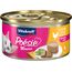 Vitakraft Poésie Mousse, Nassfutter Katze, luftige Mousse, mit Huhn, ohne Zusatz von Zucker und Getreide (12x 85g)